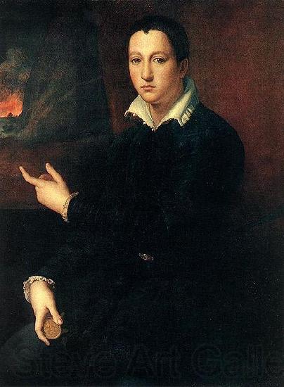 Alessandro Allori Portrait of a Young Man